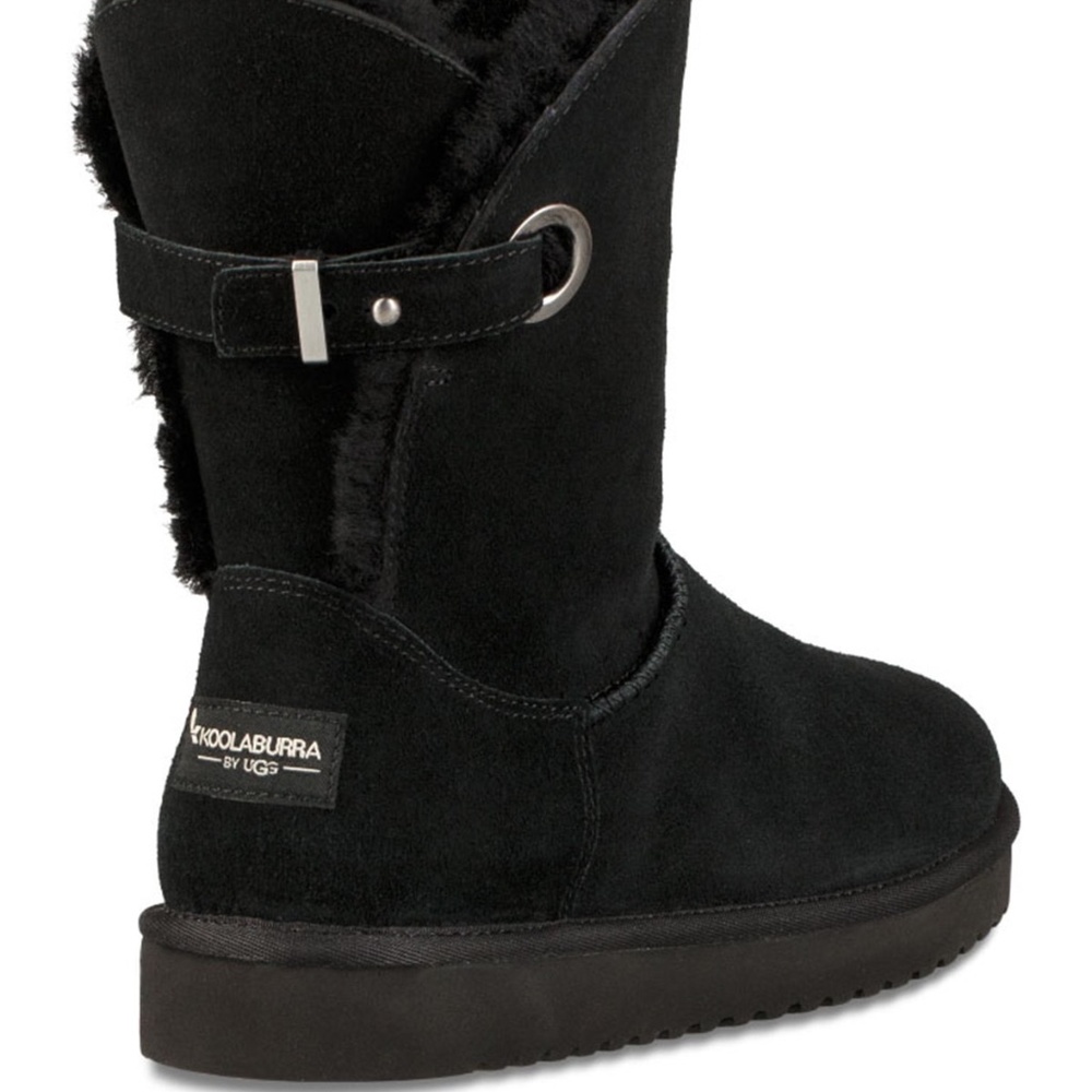 NEW koolaburra by ugg Black remly short BOOT SZ 7